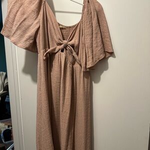 Pink Blush maternity dress